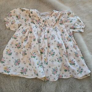 Emile et Ida Floral Dress 2T